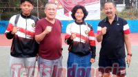 Dr. Arianto (baju merah maroon)
